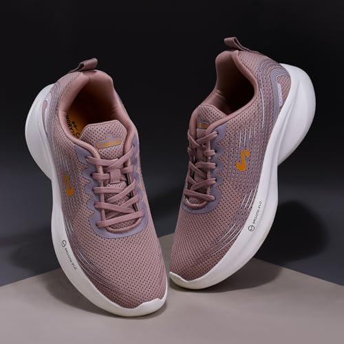 Campus Women's Camp-LEX Sneakers Peach/MSTD - 4UK/India