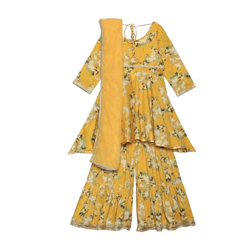 BIBA GIRL PRINTED RELAXED KID(KW5085_YELLOW_9)