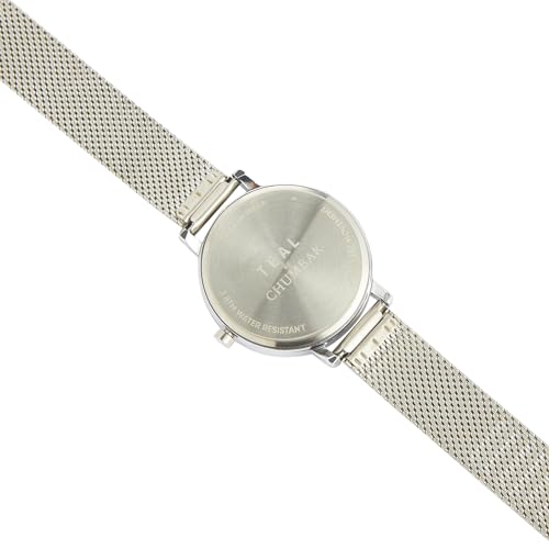 TEAL BY CHUMBAK Round Dial Analog Watch for Women | Wrist Watch for Teenage Girls | Ladies Ghadi | Gifts for Women/Girls/Ladies | Stylish Fashion Watch for Casual/Work