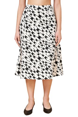 Women's Annabelle Off-White Skirt Slim Fit,Marshmallow,36