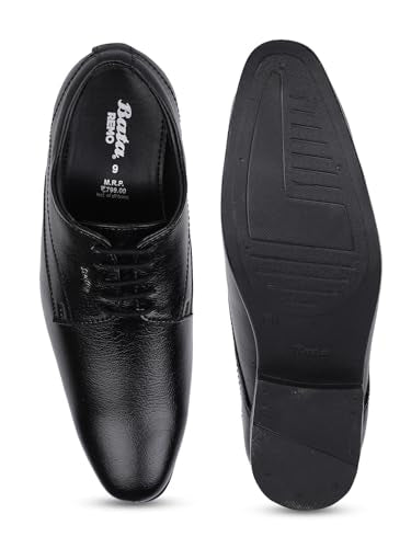 BATA Men GripRemoSs17 M1 Black Formal Shoes9 Kids UK (8216116)
