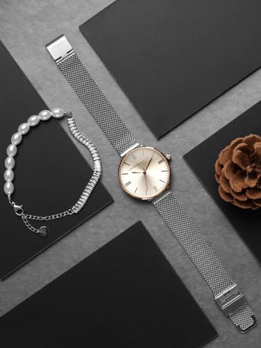 French Connection Analog Silver Dial Women's Watch-FCJPS02