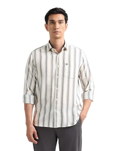 Arrow Sport Beige Casual Shirt_ASAEOSH2034_42