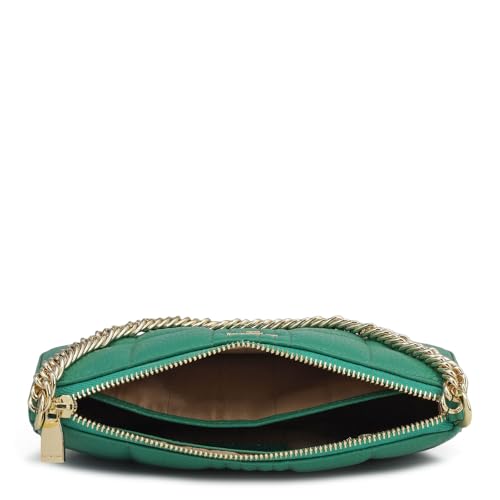Da Milano Leather Shoulder Bag for Women - Green