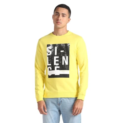 Graphic Print Cotton Sweatshirt