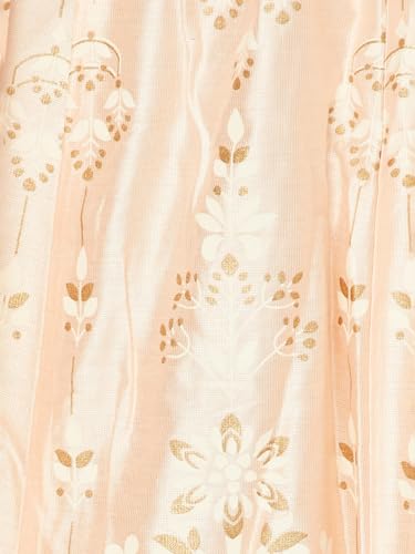 Max Women Floral Printed Flared Skirt (SKT41011PEACH)_XL