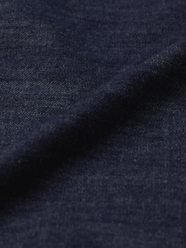 The Souled Store Baggy-Fit Denim: Atlantis Women and Girls Zip Fly Partially Elasticated Back Waistband Ink Blue Washed Cotton Denim Baggy Fit Front Pleat Detailing All-Season Jeans