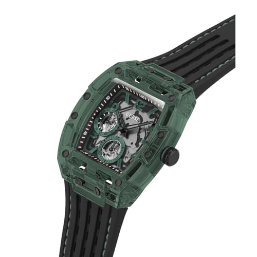 GUESS Phoenix 41.5 mm Size Black Dial Men Analog Watch - GW0499G7