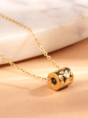 PALMONAS Vintage Lock Charm Necklace for Women - Waterproof & Anti-Tarnish Jewellery, Gift For Girls & Women