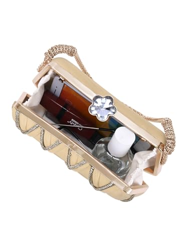 Lavie Signature Women's Scarnton Handle Framed Clutch | Ladies Purse | Gift For Women