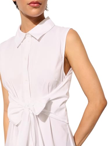 ONLY Women's Shirt White Dress