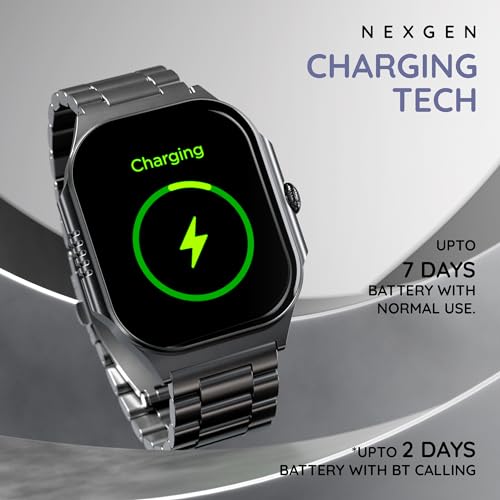 Pebble Alive 1.99" (5.05 cm) Amoled Display, Quick Notification, Always on Display, BT Calling, Health Suite, Mutisports Mode, Father Touch, Multiple Watch Faces, AI Voice Assistance - Forest Green