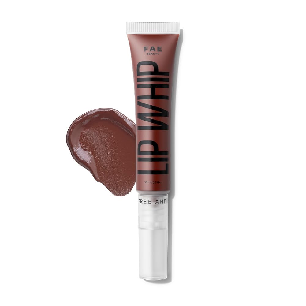 FAE Beauty Lip Whip 12hr Soft Mousse Matte Liquid Lipstick (10ml) | Long Wear | Non Drying | Smudgeproof Formula | Vegan | Enriched with Vitamin E and Cherry Coffee-Nut