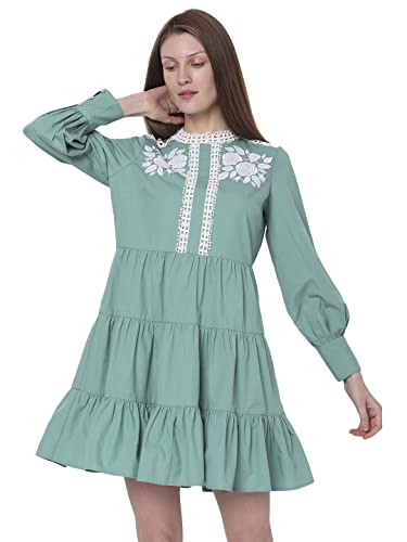 VERO MODA A-line Fit Dress (10299554_Wasabi_S)