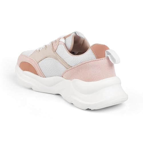 tresmode NORDI Pink Women's Sneakers in Size 7 UK / 40 EU