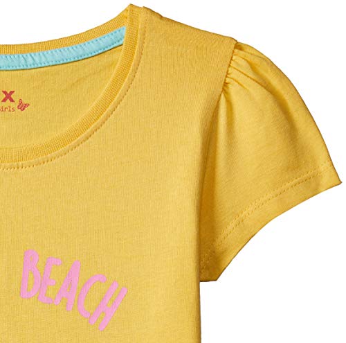 Max Girls Cotton Floral Regular T-Shirt Pack Of 5(M20CBTAMZ3MULTI_MULTI 3_5 Years-6 Years)
