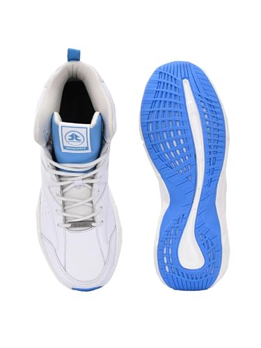 OFF LIMITS Men Rider Casual Sneakers, Off White/H.Blue, 11 UK