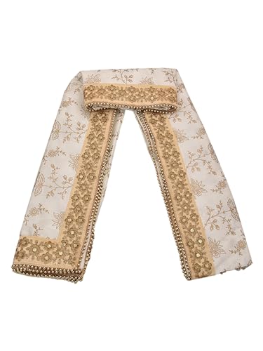 Manyavar Classy Cream Dupatta