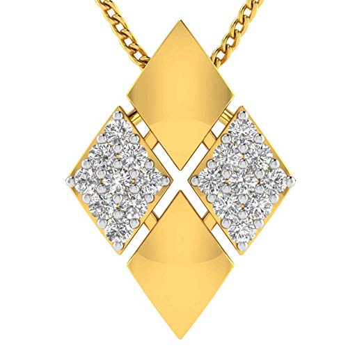 Avsar 18 (750) and Diamond 18k Pendant AVP505A