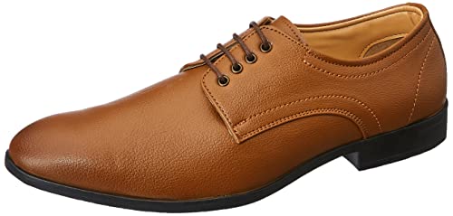 Bata Magnus E Men's Light Brown Formal Shoes - 10 UK (8213123)