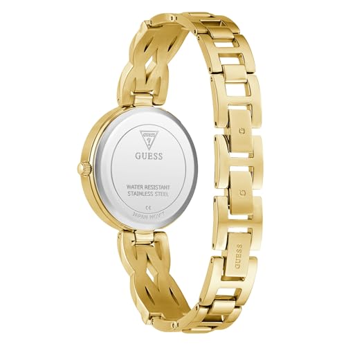 Guess Coral Gold Round Dial Analog Women's Watch - GW0868L2