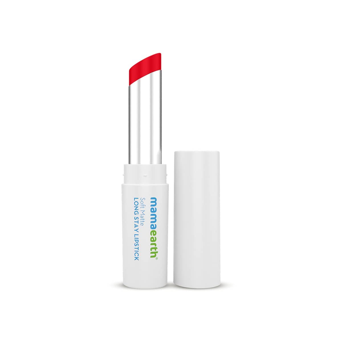 Mamaearth Soft Matte Long Stay Lipsticks with Jojoba Oil & Vitamin E for 12 Hour Long Stay - 08 Red Dhalia - 3.5 g