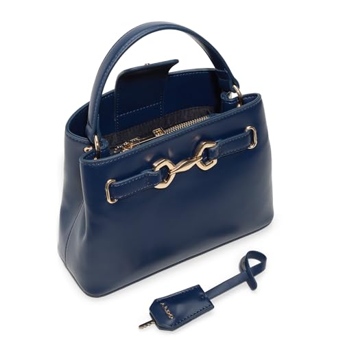 Aldo Women's MARINIA Satchel Bag, Navy Blue