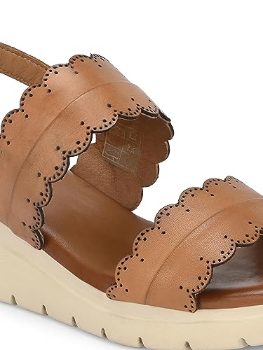 Delize Light Leather comfort Wedge Women's Tan 61330-39