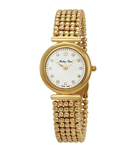 Mathey-Tissot Allure Crystal White Dial Ladies Watch D539PI, White, Quartz Movement