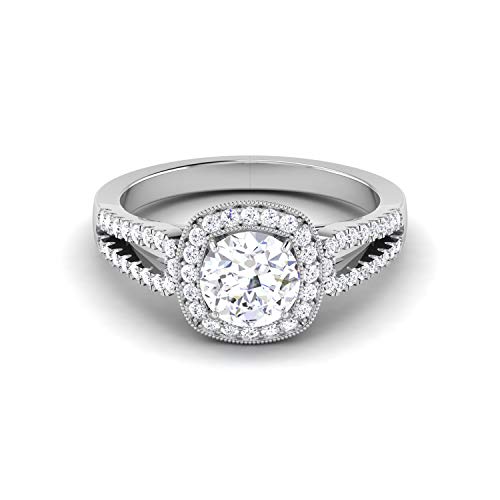 Avsar Jewellery 14k (585) White Gold Ring for Women