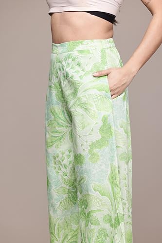 Aarke Ritu Kumar Apple Green Ophellia Kurti with Palazzo Co-Ord Set