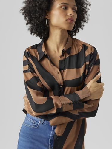 VERO MODA Regular Fit Shirt (272819501_Aztec_XS)