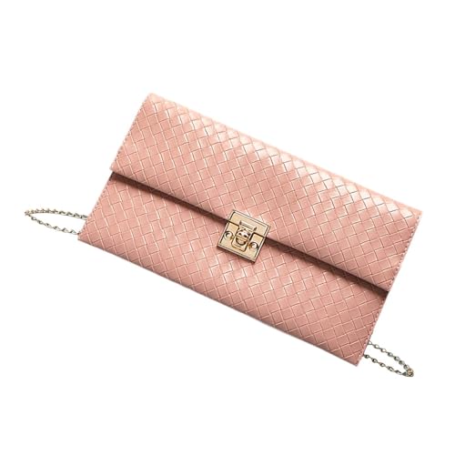 CALANDIS™ Women Clutch Elegant Handbag Pouch Purse Crossbody for Party Travel Shopping Pink | Womens Handbags & Bags