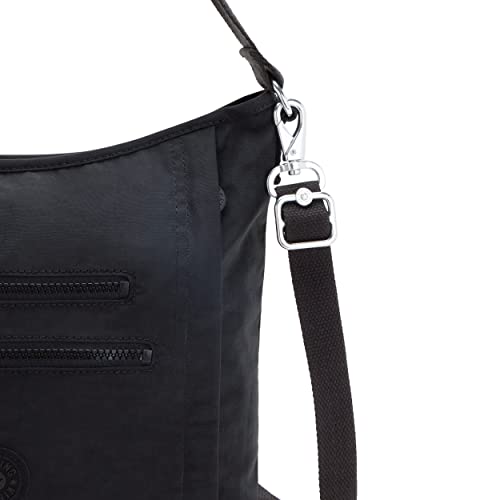 Kipling Women's Belammie Handbag Organized Accessories Large Indoor Removable Shoulder Strap Travel Bag, Black Tone, 10.5''L x 11''H x 4''D, Women's Belammie Bag, Organised Accessories, Large Inside