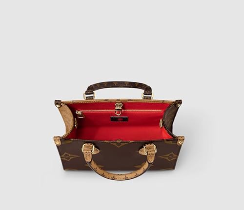THE MERCIFUL Genuine Leather Handcrafted Luxury Handbag For Women Model No.Tm02 (Brown)