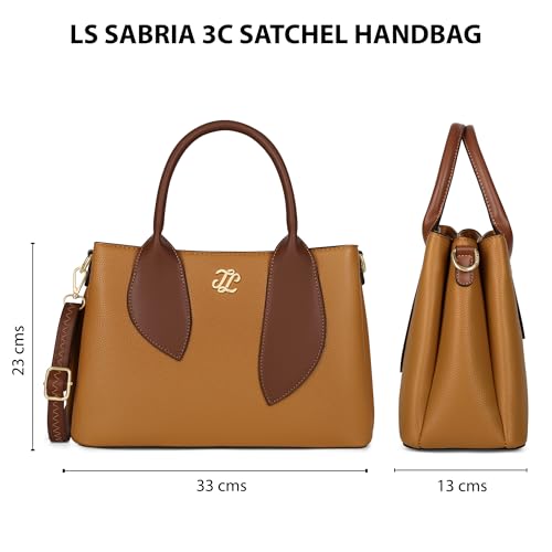 Lavie Signature Women's Sabria Satchel Bag | Satchel Handbag for Work | Ladies Purse | Stylish Shoulder Bag | Gift for Women