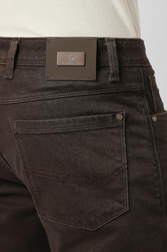 Van Heusen Men's Slim Jeans (VXDNCPOF235653_Brown