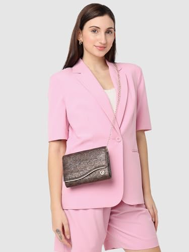 Caprese Merle Clutch Medium Brown