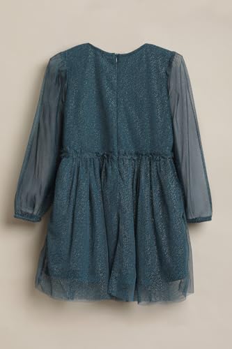 Allen Solly Girls Dresses Teal