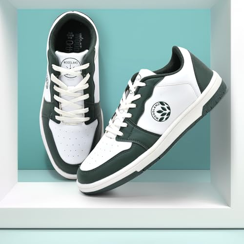 Woodland Men's Casual Shoes White/Green