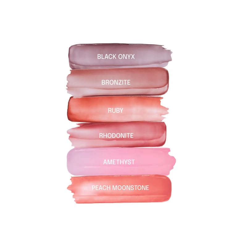 DIAM BEAUTY Glass Glossy Tint Balm In Rhodonite | Hydrating | Long Lasting | Glass Shine | Non Drying | 3Ml (Pink)