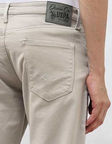 U.S. Polo Assn. Denim Co. Men's Harold Slim Straight Fit Color Denim Jeans