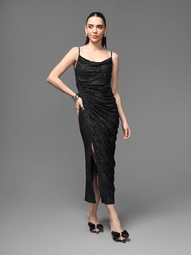 Kazo Berta Maxi Dress (Black_L)