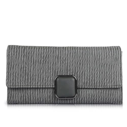 NORVE PU Leather Casual Trendy Design Hand Wallet Clutch Purse For Women