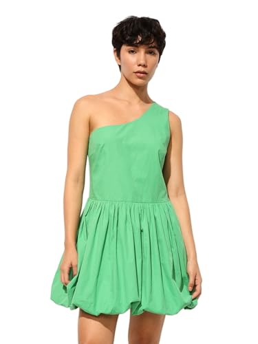 ONLY Women's Fit and Flare Green Dress