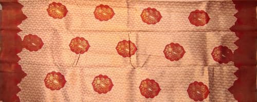 SREE KUMARAN Women's Kanchipuram Kubera Silk Pure Pattu Sarees With Blouse