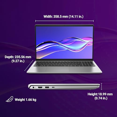 Dell 15 AI Powered Laptop, Intel Core Ultra 5 225H, 8GB DDR5 RAM, 512GB SSD, 15.6" FHD Anti-Glare Display, Intel Arc Graphics, Backlit Keyboard, Dedicated Copilot Key, Silver, Win11 Home + MSO H&S'24