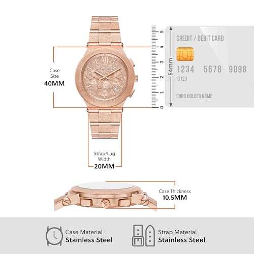 Michael Kors Billie Rose Gold Watch MK7557