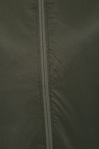 Van Heusen Men's Car Coat (VSJKURGPK96408_Olive_S)