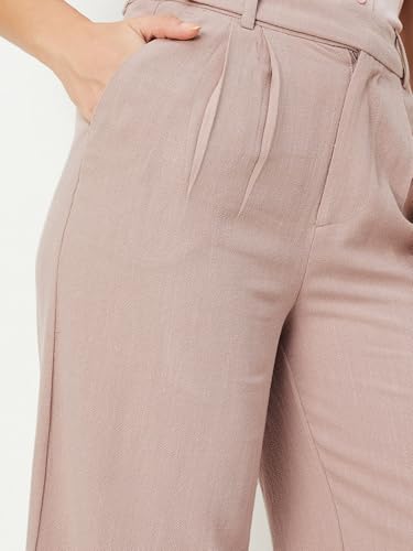 Max Women's Regular Trousers (BTM3605_Blush